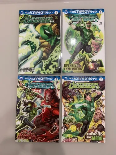 12 Quadrinhos Lanternas Verdes