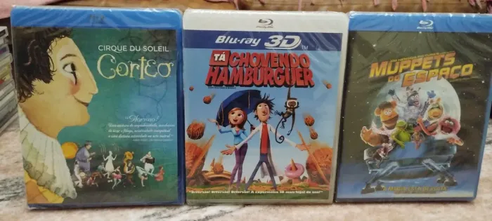 Vendo filmes em DVD e BLU RAY