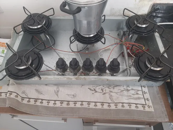 fogao Cooktop 5 bocas