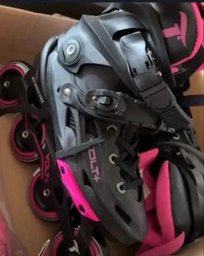 LACRADO ! PATINS VOLT+ A melhor marca do mercado pode pesquisar , rosa