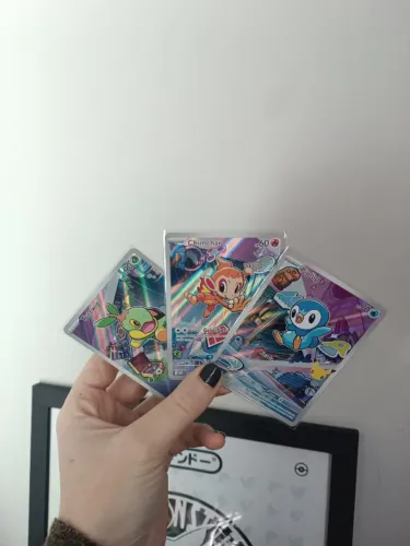 TRIO DE SINNOH - POKÉMON TCG PARCEIRO INICIAL SÉRIE 1 - TURTWIG, CHIMCHAR E PIPLUP