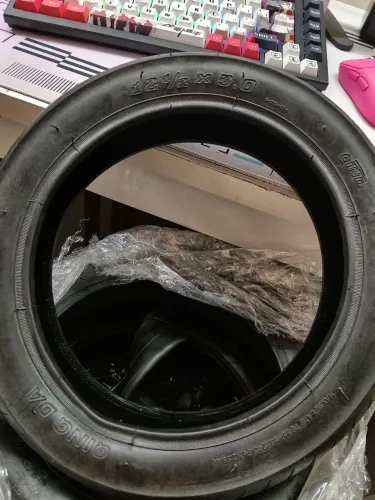 Pneu para bicicleta elétrica aro12 1/2x3x0