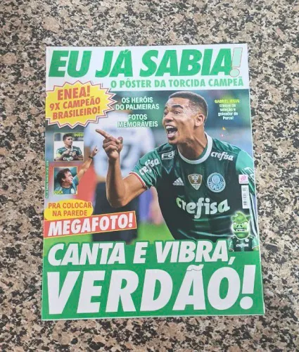 Poster Palmeiras Brasileirão 2016