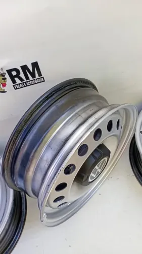 Roda Ferro Vw Gm Fiat 4 Furos Aro 15