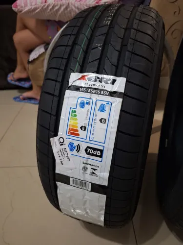 Kit 2 pneus aro 15 195/55/85v xbrifastway y1 