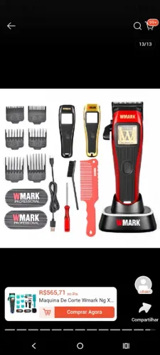 Máquina de cortar cabelo Wmark