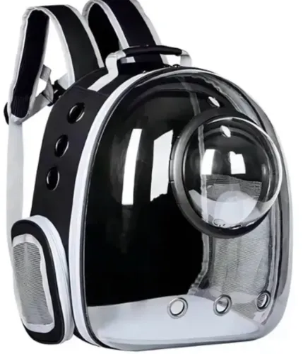 Mochila De Transporte Pet Com Visor