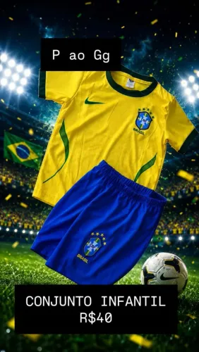 CONJUNTO INFANTIL LINHA PREMIER R$40