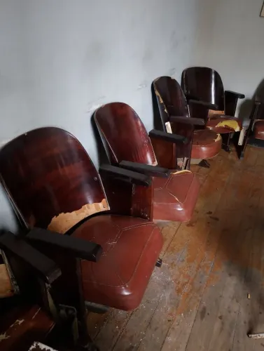 Lote 8 Cadeiras Cinema CIMO 1938 ORIGINAIS 