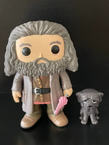 Funko Pop Original Hagrid Guarda-Chuva + Canino Harry Potter