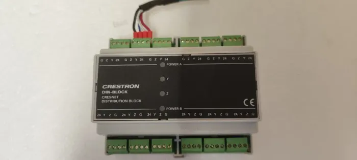 Crestron din-block