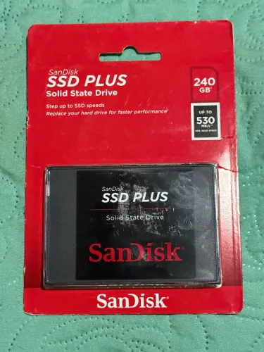 SSD SanDisk 240GB - NOVO