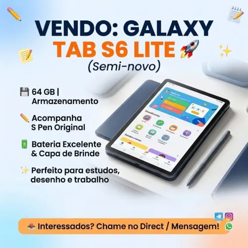 Tablet Samsung Galaxy tab S6 lite