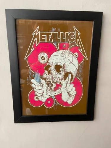 Quadro decorativo com vidro 0,34x0,44