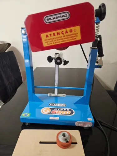 Prensa Térmica Silksmaq Hiper Transfer Giro 360 