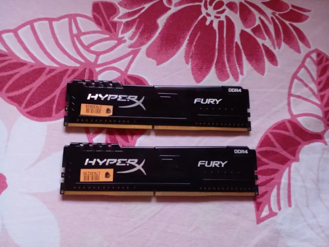 Memória RAM Fury DDR4 preto 8GB 1x8GB HyperX