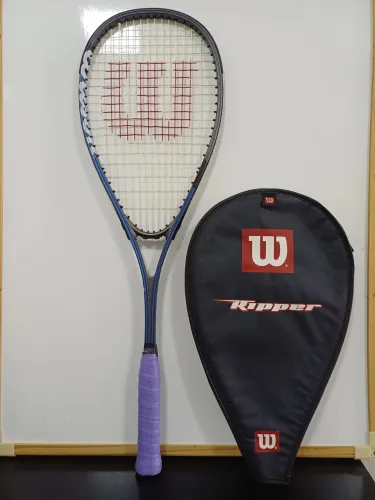 Raquete De Squash Wilson Ripper Com Capa Original - Usada