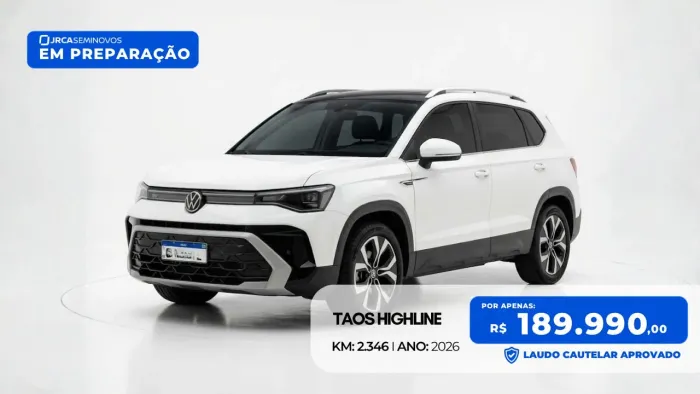 Volkswagen Taos Highline 1.4 250 TSI Flex AUT 2026