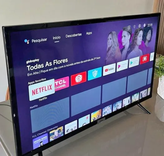 Smart tv Android 43 polegadas TCL