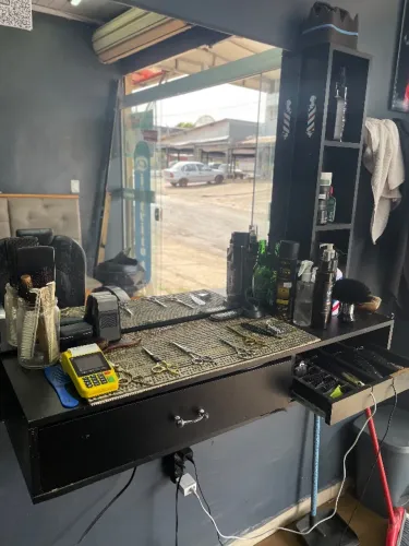 Bancada de barbearia