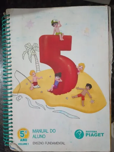 Livros didáticos sistema Piaget 5° ano