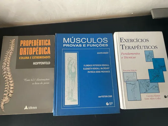 Livros de fisioterapia 