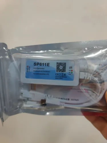 Controladora Led sp611e com controle remoto
