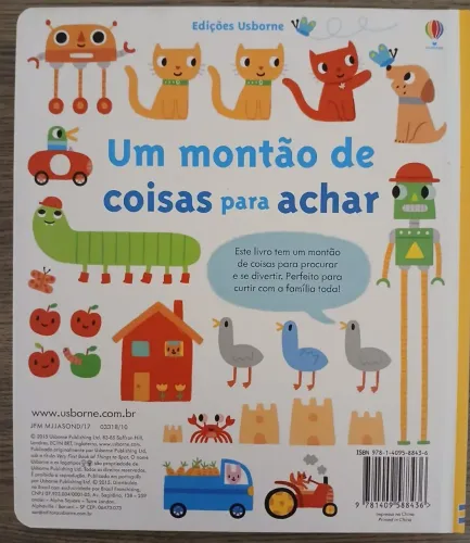 Livro: Um montão de coisas para achar - Editora: Usborne