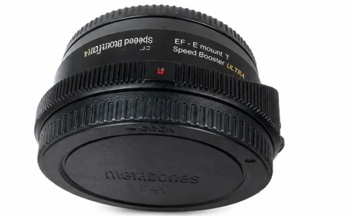 Adaptador metabones Lente Cânon em Câmera Sony