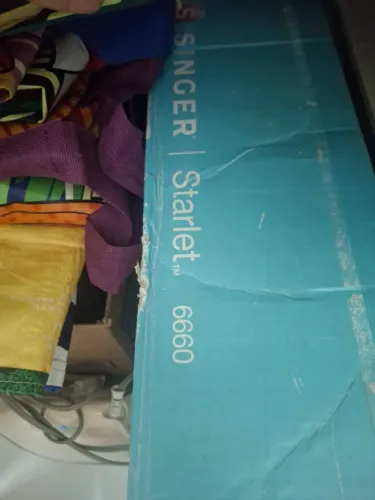 Máquina Costura Singer StarLet 6660 -110v - nunca foi usada