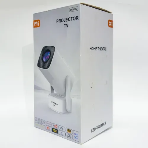 Mini Projetor XimiPro 16k NOVO - Android, Wi-Fi, Bluetooth, 720p Real