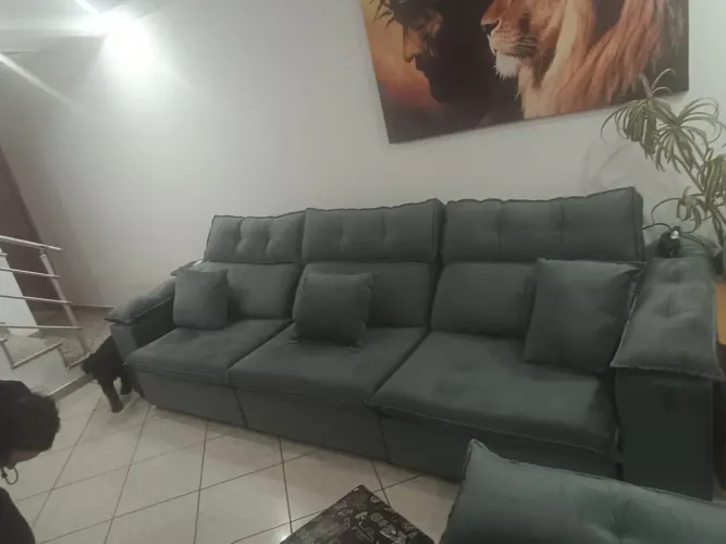 Sofá Retrátil e Reclinável