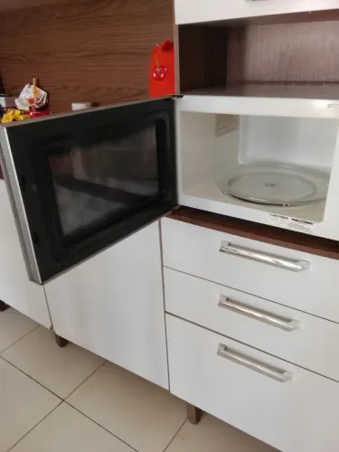 Microondas com defeito