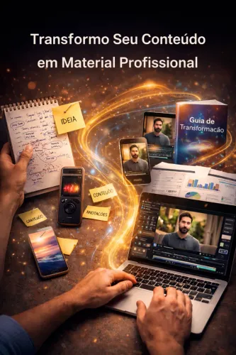 Transformo Seu Conteúdo em Material Profissional