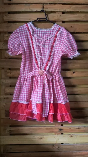 Vestido de festa caipira asulto