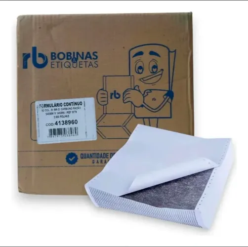Formulário Contínuo Razão 02 Vias. 3000 jogos.Entregamos BH e região.