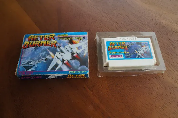 AFTERBURNER - Jogo original para FAMICOM / NINTENDINHO / NES