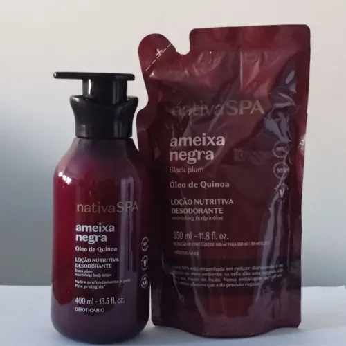 Combo Ameixa Negra Hidratante+refil