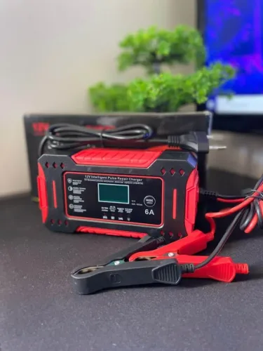 CARREGADOR DE BATERIA AUTOMOTIVO 12V 6A