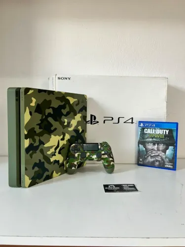 Playstation 4 Slim Edição Call Of Duty 1TB Completo (Aceito Cartão)