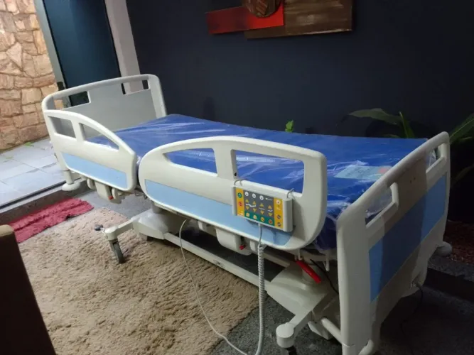Cama hospitalar linet elegante totalmente reformada e com garantia de 6 meses