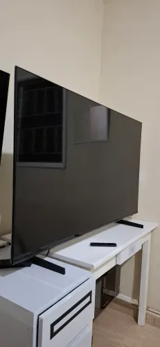 Samsung Neo QLED 55" QN55QN1EF - Tela queimada(Com Controle e Pés)