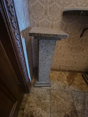 Pedestais em granito para rack ou mesa *2 peças*