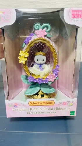 Sylvanian families - Coelho algodão floral