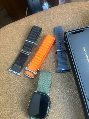 Relogio smartwatch com defeito 4 pulseiras