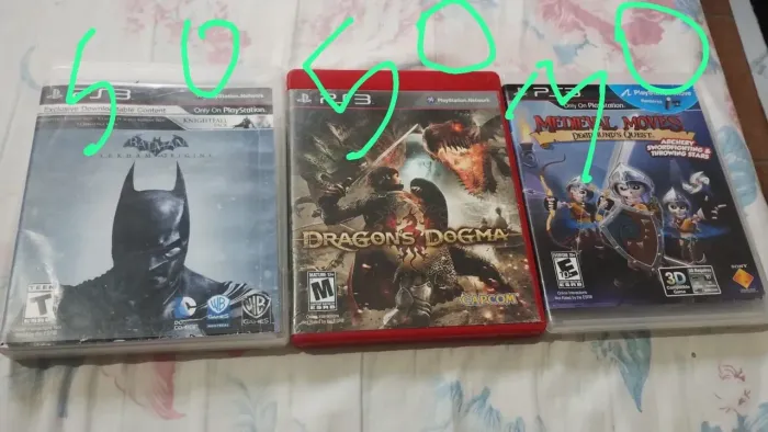 3 cds PS 3