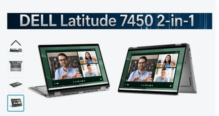 Latitude 7450 2 em 1 Ultra 7 16GB 256gb