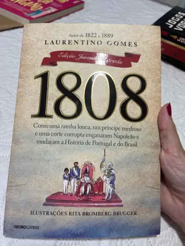 Livro 1808 edição juvenil
