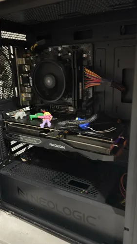 ? PC Gamer Completo + Monitor 27? Curvo 200Hz - Pronto para Jogar! ?