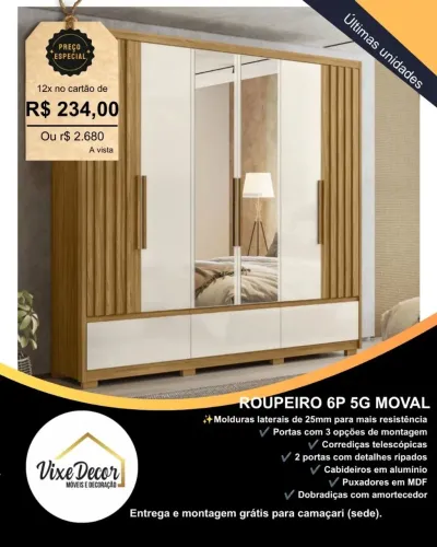 Móveis diversos na promoção 